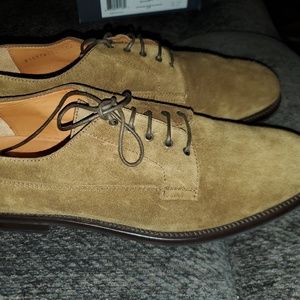 Ralph Lauren distressed suede shoes